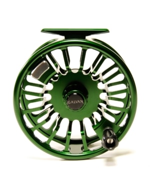 Galvan Fly Reels Torque Spools in Green